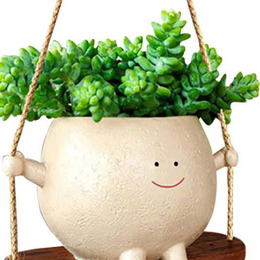 Happy Buddy Hängande Blomkruka | Veska Standardtitel