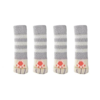 Härliga 4Pcs Kattfötter Stolsben Skyddare Golvskydd | Veska C 11 X 3 cm