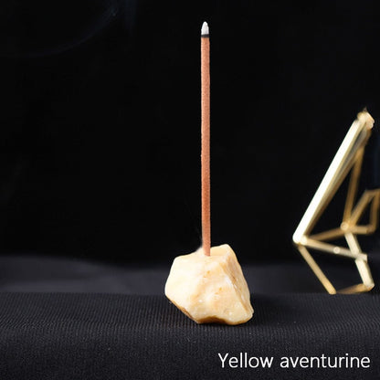 Healing Crystals Rökelsehållare | Veska Gul aventurin