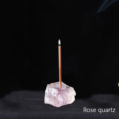 Healing Crystals Rökelsehållare | Veska Rosenkvarts