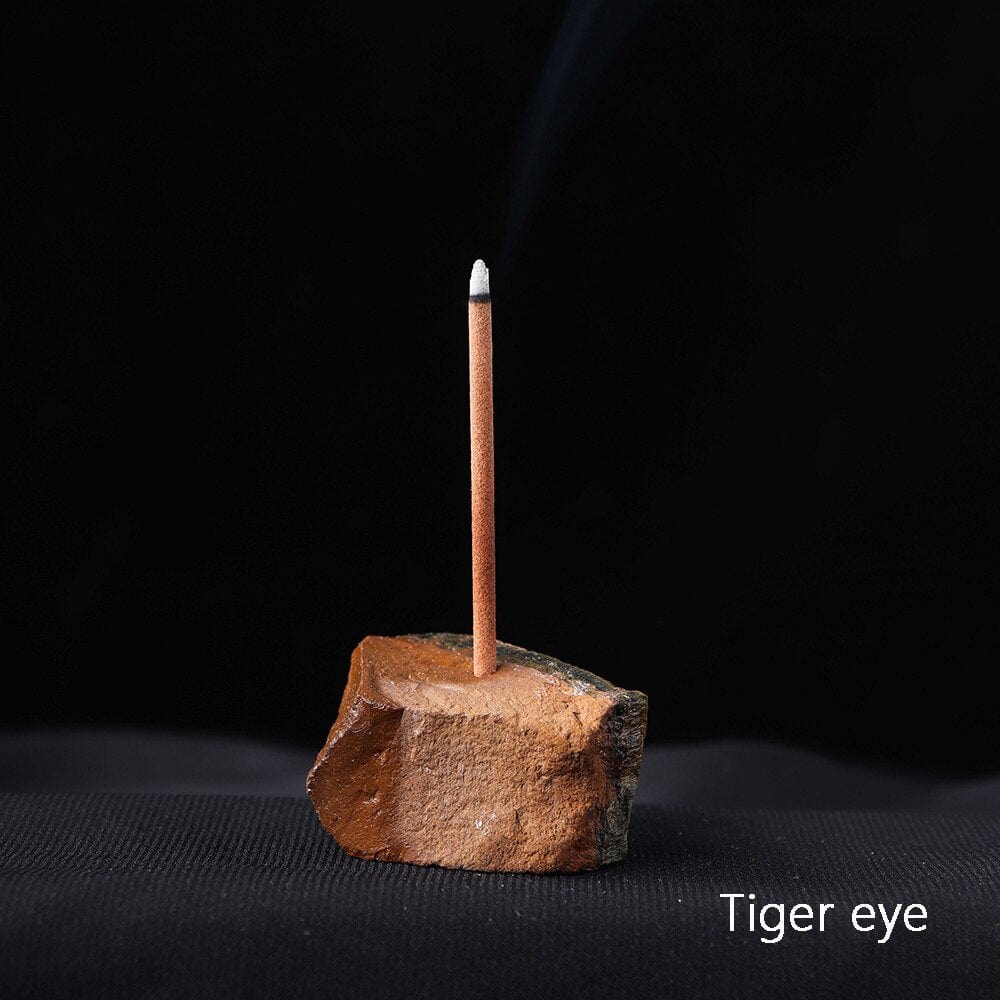 Healing Crystals Rökelsehållare | Veska Tiger eye