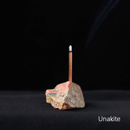 Healing Crystals Rökelsehållare | Veska Unakite