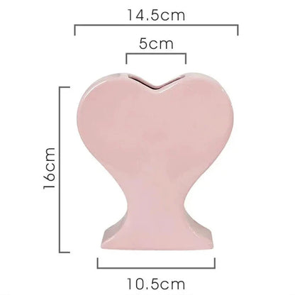 Heart Vase | Veska Rosa