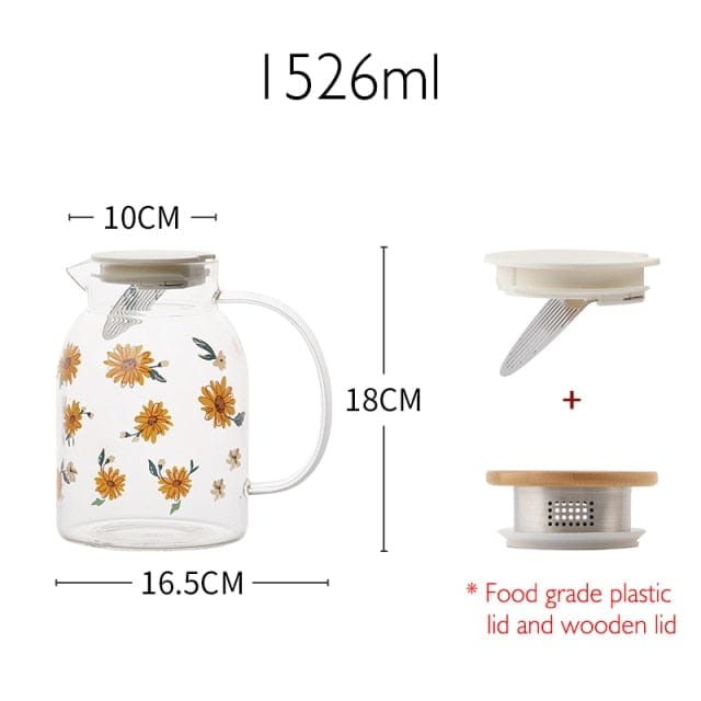 Helhelssol Format Glass Tre Delars Set | Veska Gul Pot B