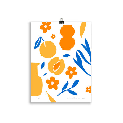Hem med Frukt och Blommor | Veska 30×40 cm