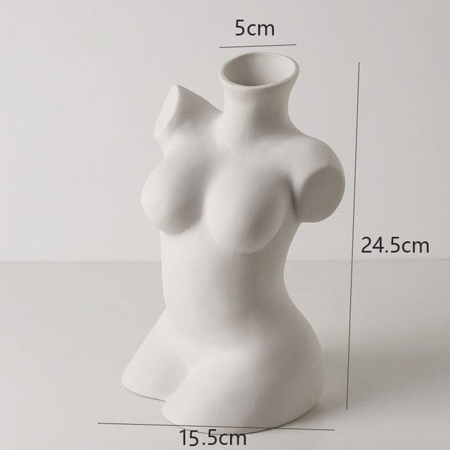 Hemdekoration skulptur keramikvas | Veska C-1