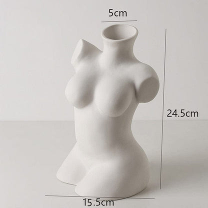 Hemdekoration skulptur keramikvas | Veska C-1