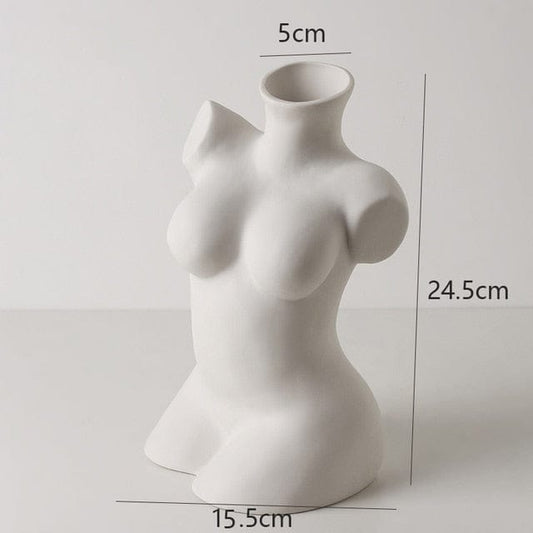 Hemdekoration skulptur keramikvas | Veska C-1