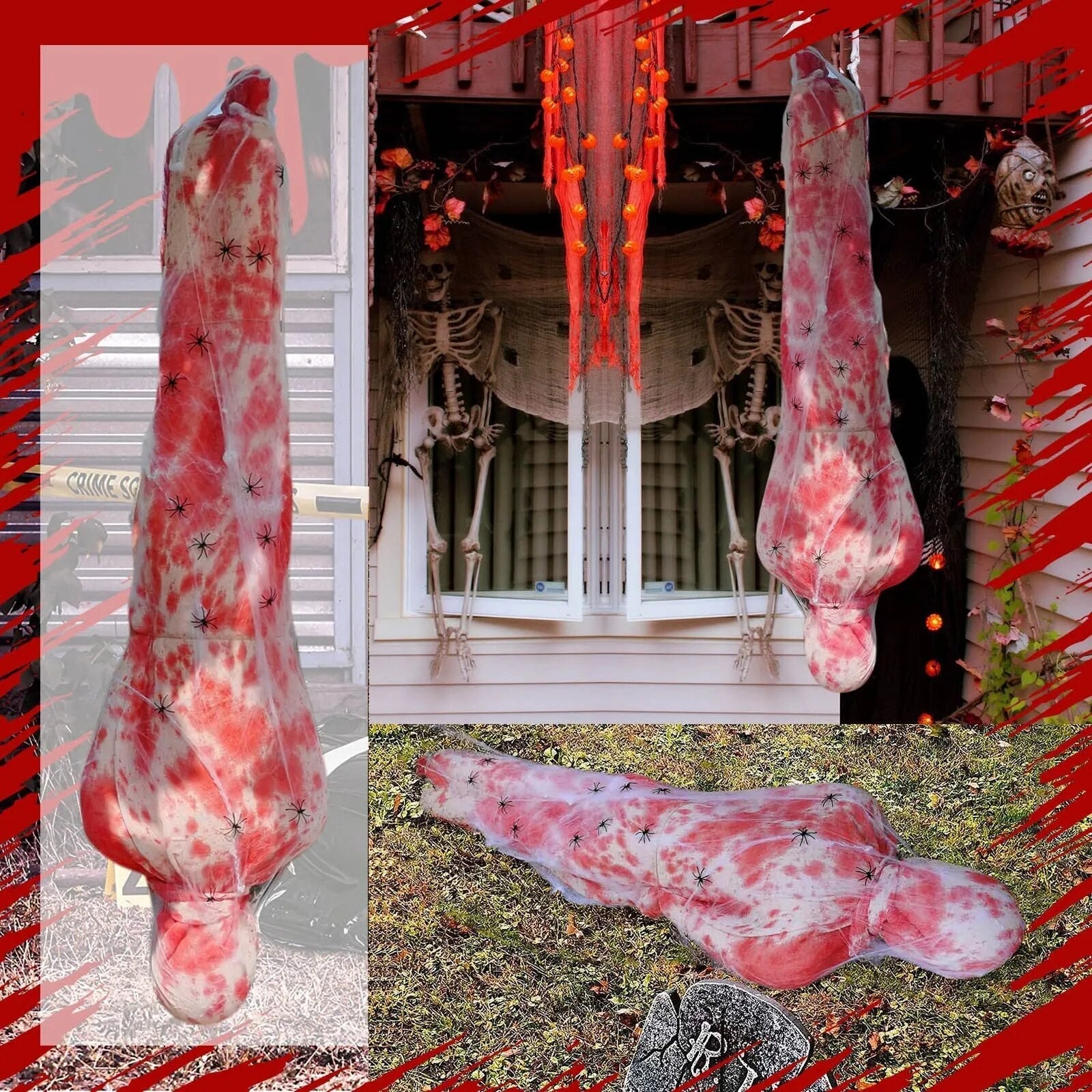 Hemsk Inflatabel Spökhus | Veska