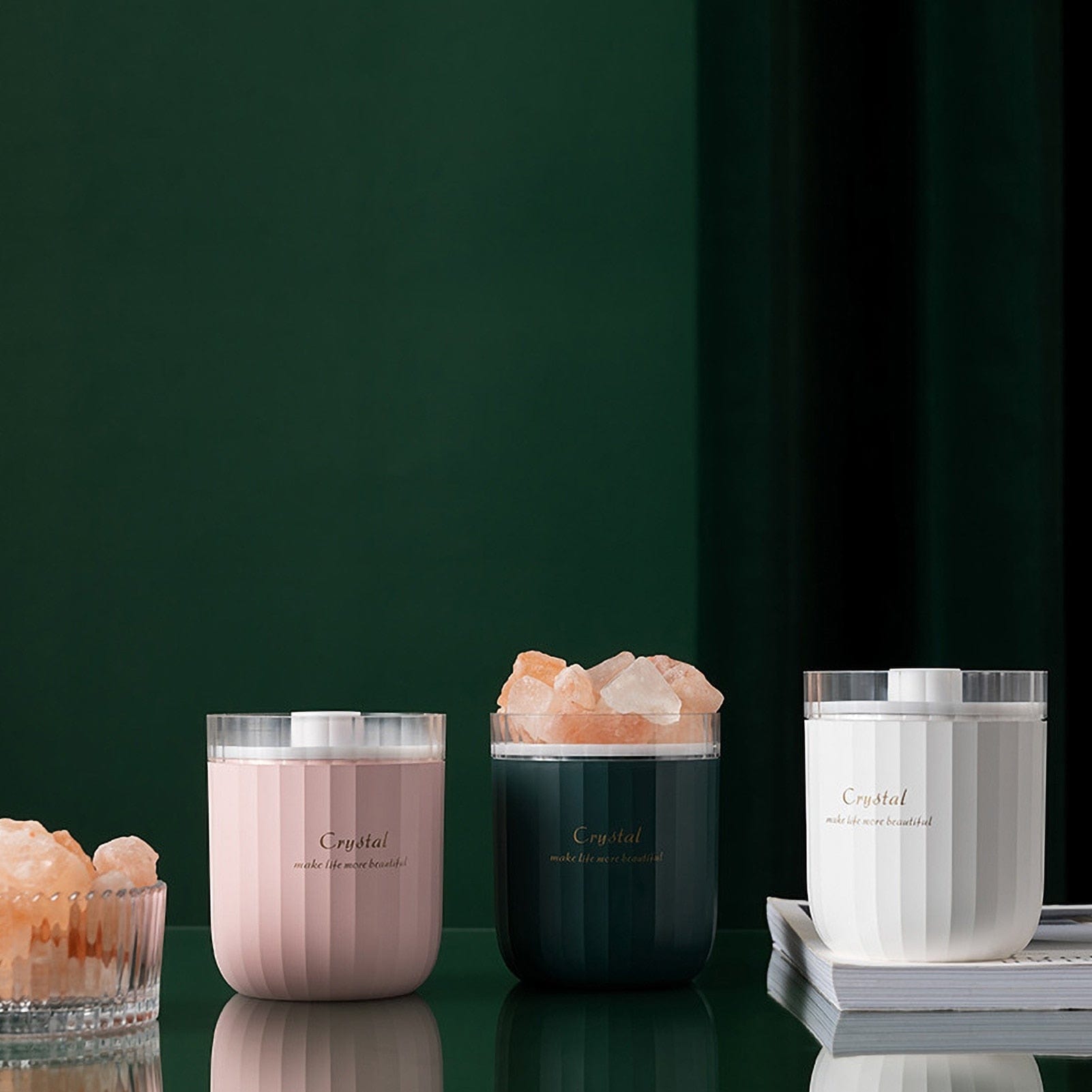 Himalayan Salt Stone Luftfuktare | Veska