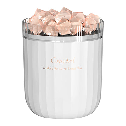 Himalayan Salt Stone Luftfuktare | Veska Vit