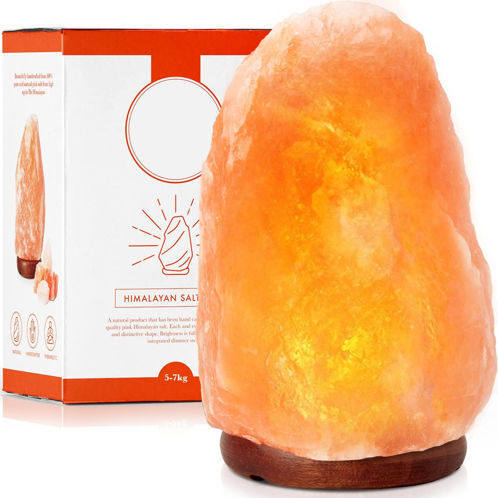 Himalayansk Saltlampa med Dimmerbrytare | Veska