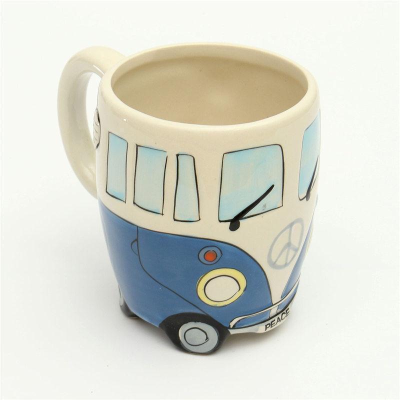 Hippie Bus Kaffekopp | Veska Blå