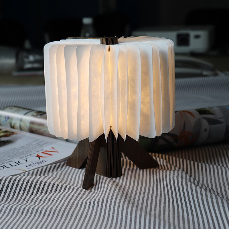 Historietid LED Fällbar Boklampa Dekor | Veska