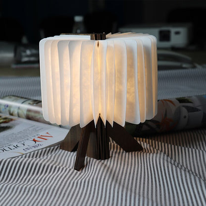 Historietid LED Fällbar Boklampa Dekor | Veska