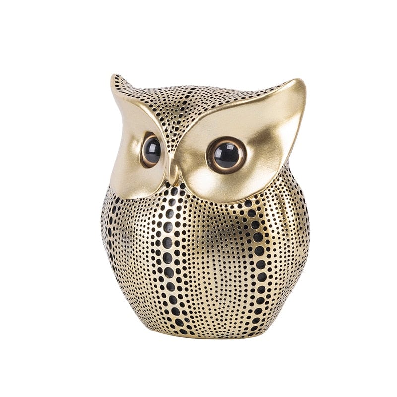 Hornet Owl Figurer | Veska Guld - Svart