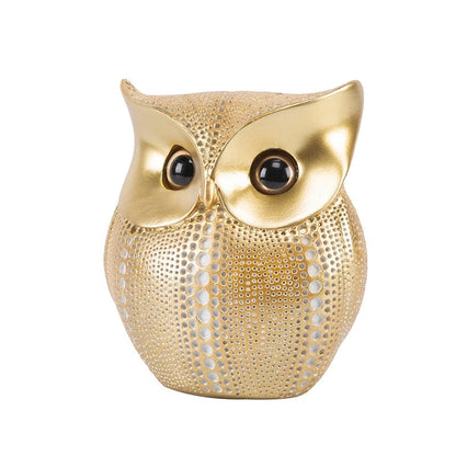Hornet Owl Figurer | Veska Guld - Vit