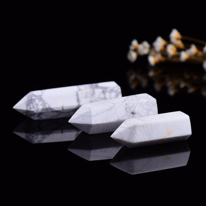 Howlite Crystal Point Tower | Veska