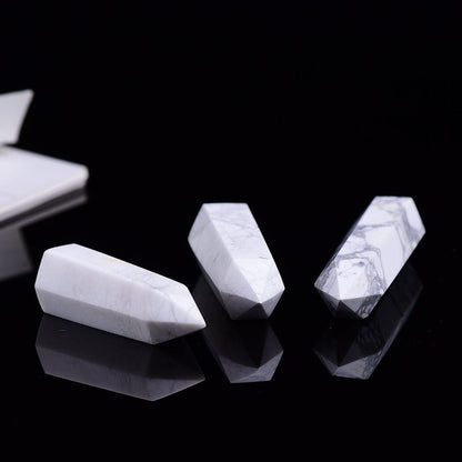Howlite Crystal Point Tower | Veska