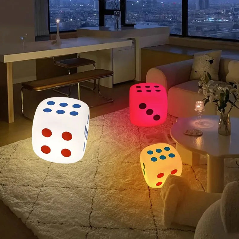 Huge Dice Sängbord Atmosfär Golv Bordslampa | Veska