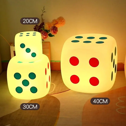 Huge Dice Sängbord Atmosfär Golv Bordslampa | Veska