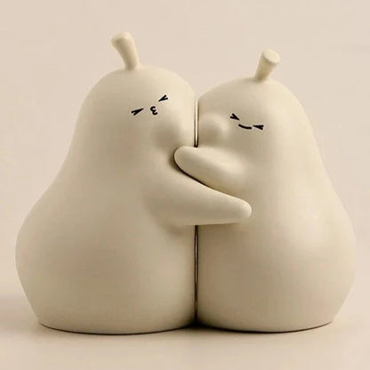 Hugging Pear Bokstöd | Veska L Vit