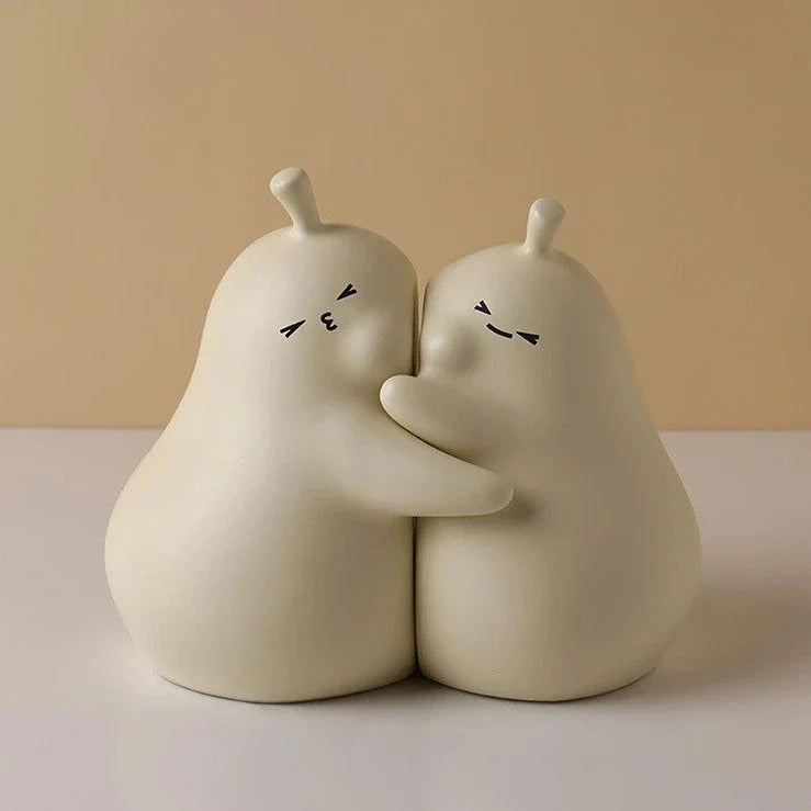 Hugging Pear Bokstöd | Veska S Vit