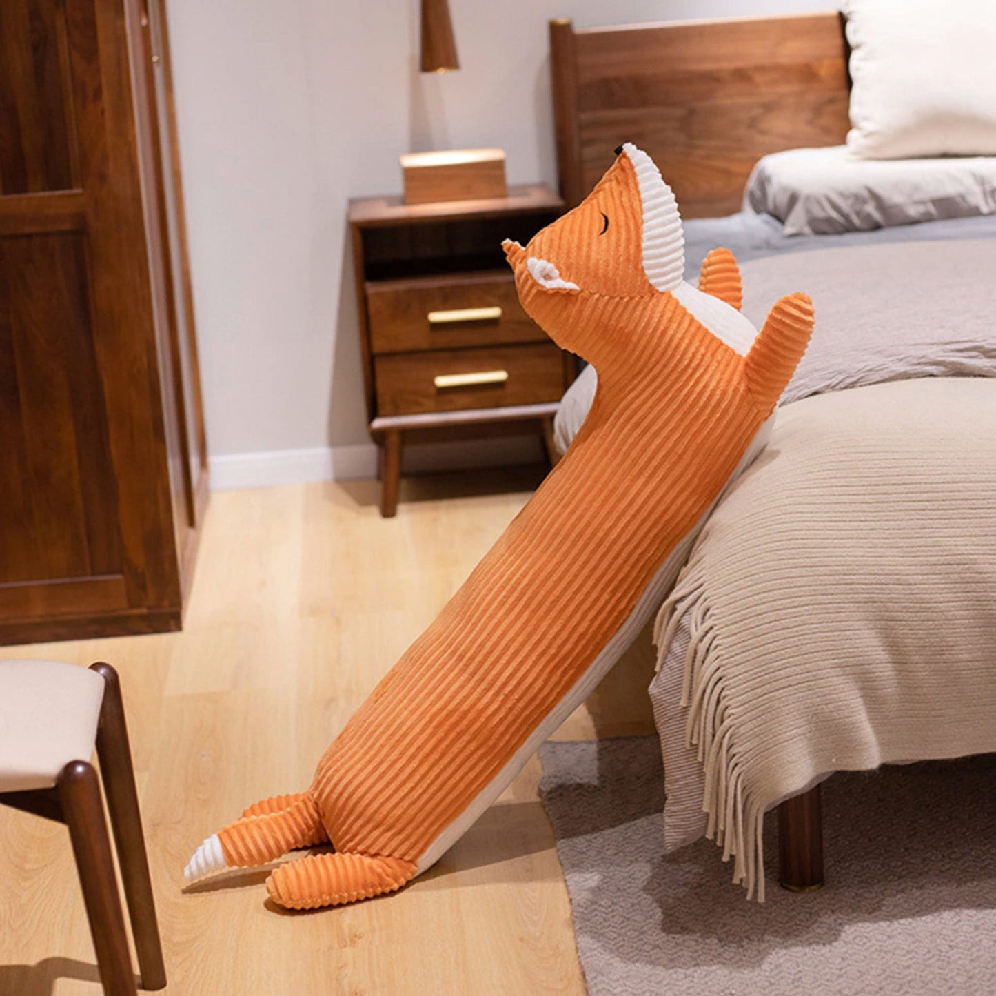 Hund & Räv Kudde | Veska orange räv 110cm