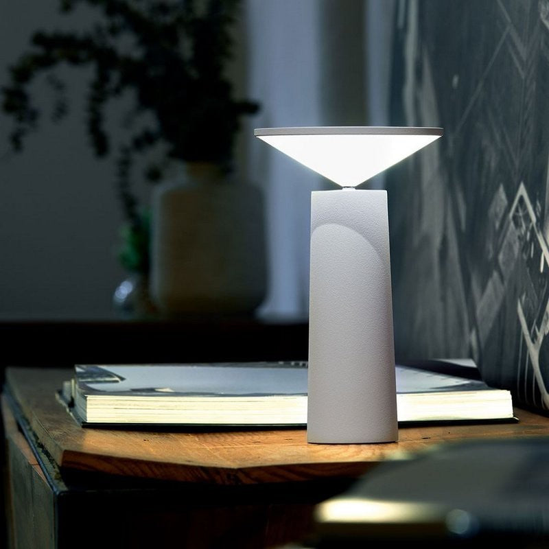 InfiNight - Modern bordslampa med beröringssensor | Dimbar ljusstyrka | Veska