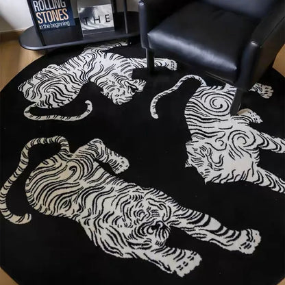 Ink Brush Tiger Mat | Veska