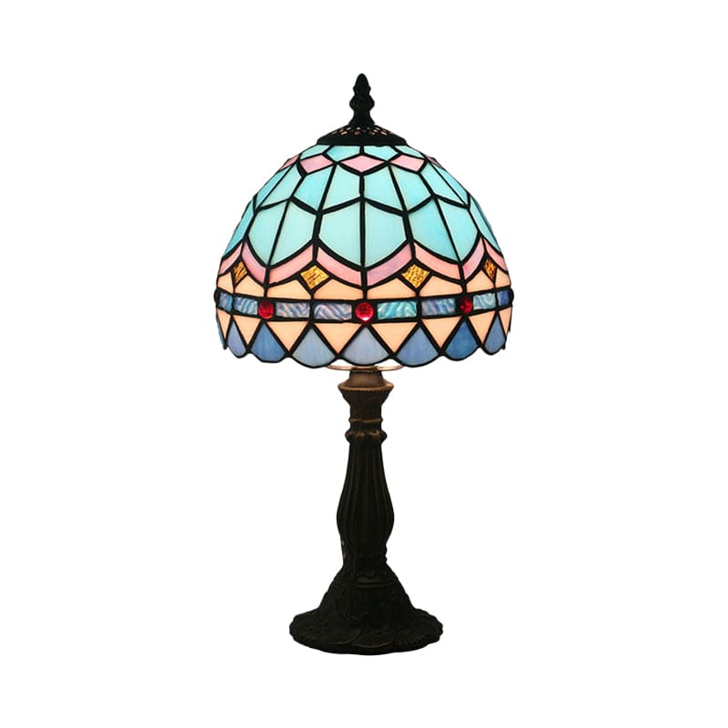 inspirerad bordslampa Veska Blå