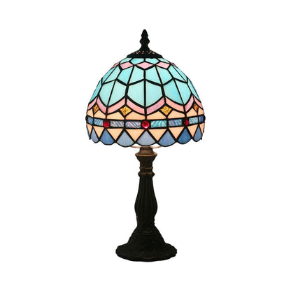inspirerad bordslampa Veska Blå