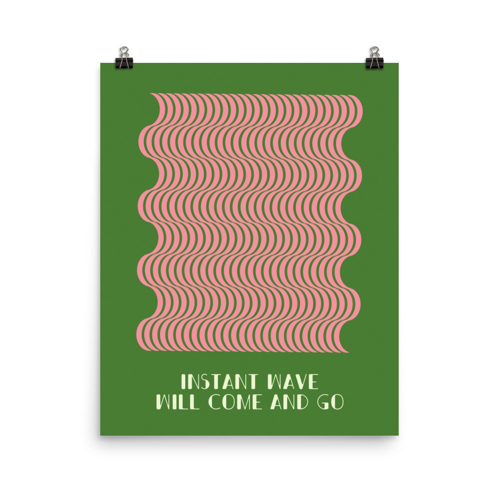 Instant Wave Kommer Och Går | Veska 16″×20″