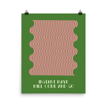 Instant Wave Kommer Och Går | Veska 16″×20″