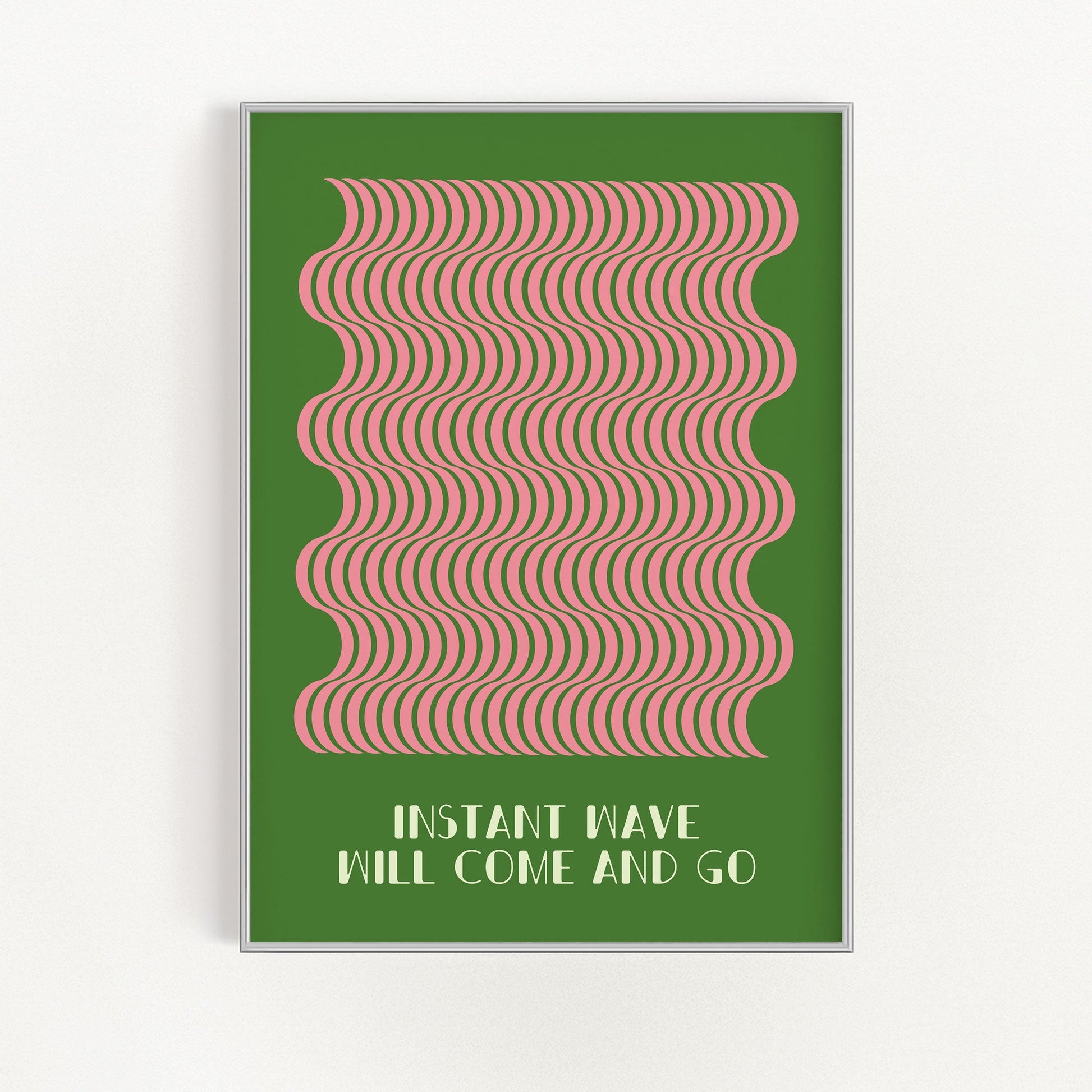 Instant Wave Kommer Och Går | Veska 12″×16″