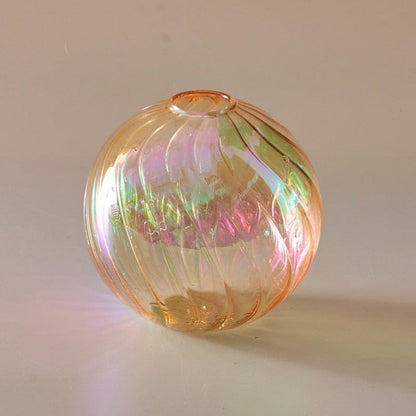 Iridescent Ball Flower Vase | Veska