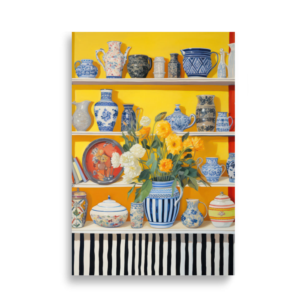 Italiensk lantställe hylla | Veska 61×91 cm