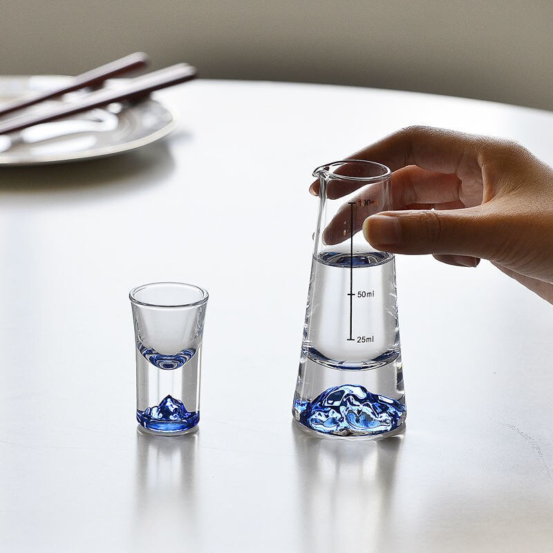 Japan Style Blyfritt Bergsglas Set | Veska