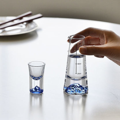 Japan Style Blyfritt Bergsglas Set | Veska