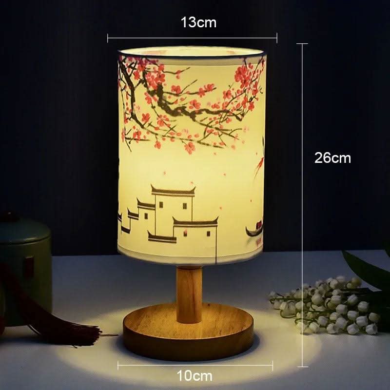 Japandi Stil LED Bordslampa med Touchkontroll | Veska