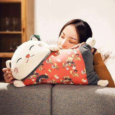 Japansk Stil Söt Lyckokudde | Veska B 24x55cm