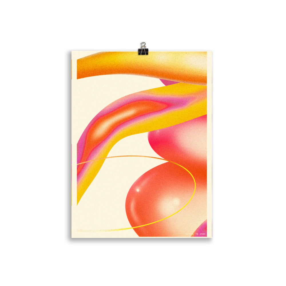 Jelly Ping Pong - Pink | Veska 30×40 cm