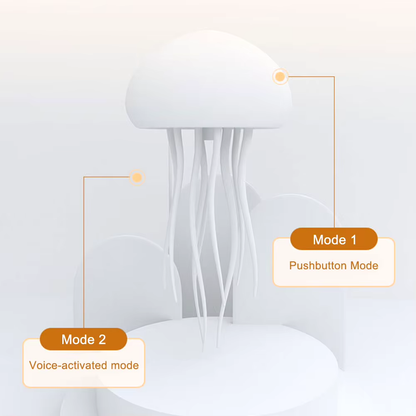 Jellyfish RGB Röstmikrofon Hängande Nattlampa | Veska