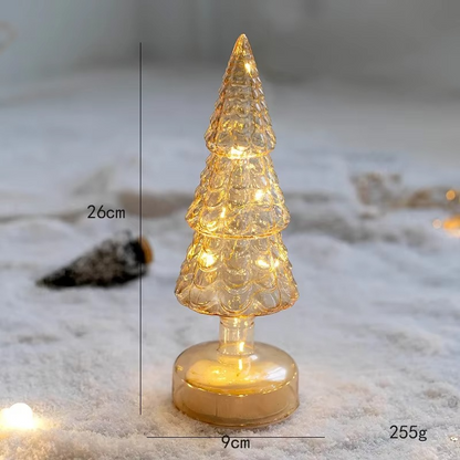 Jul Tids LED Frostad Glasträd Lampa | Veska 4
