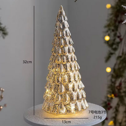 Jul Tids LED Frostad Glasträd Lampa | Veska 6