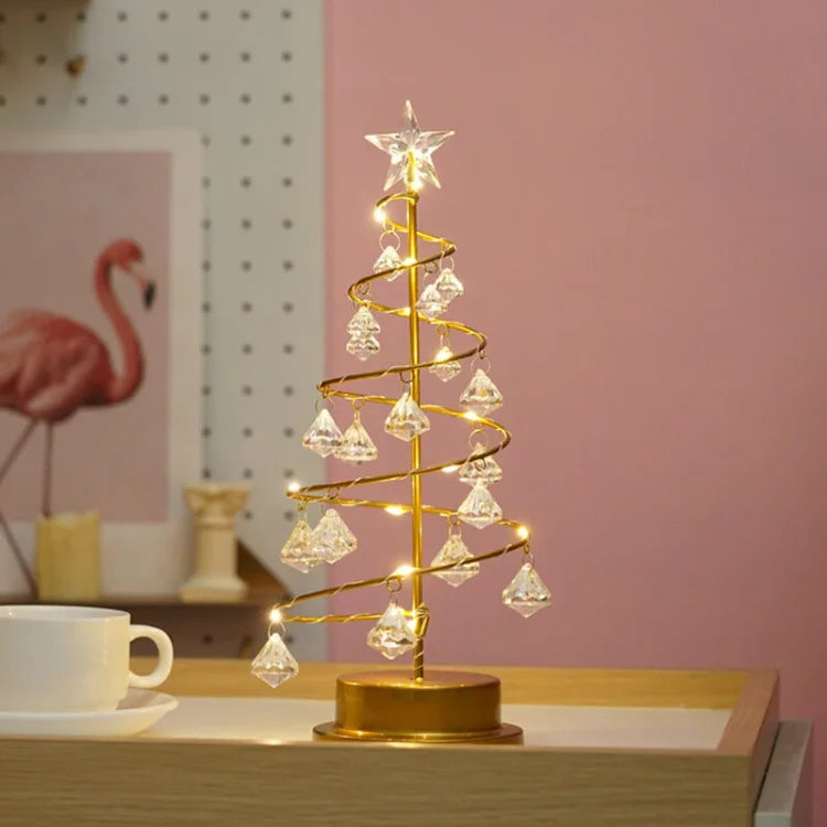 Julbordslampa med LED Spiral Design | Veska