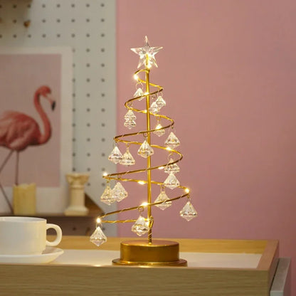 Julbordslampa med LED Spiral Design | Veska