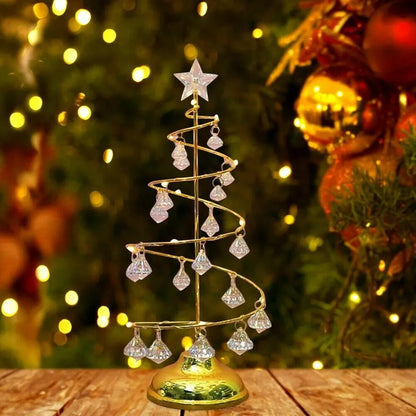 Julbordslampa med LED Spiral Design | Veska
