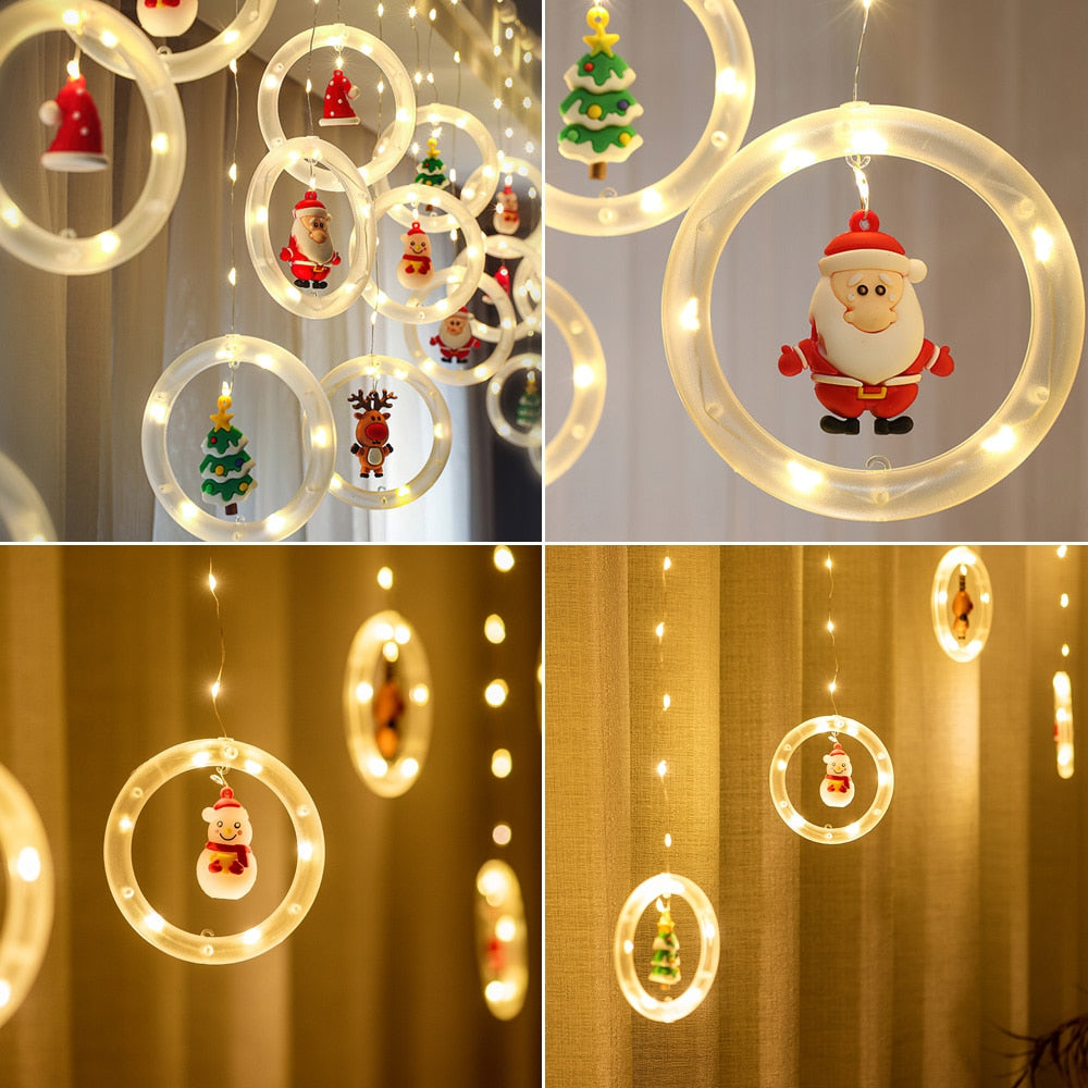 Juldekoration Hängande LED-lampor | Veska
