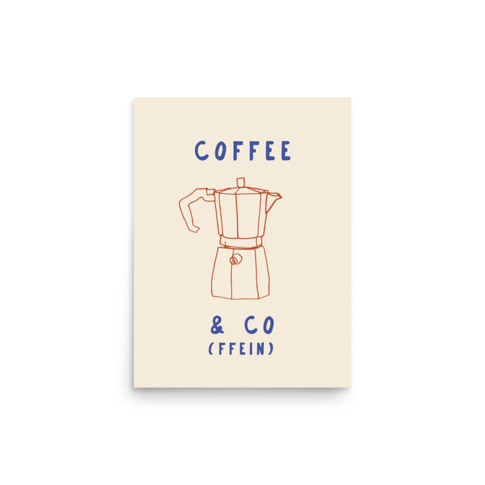 Kaffe och koffein | Veska 12″×16″